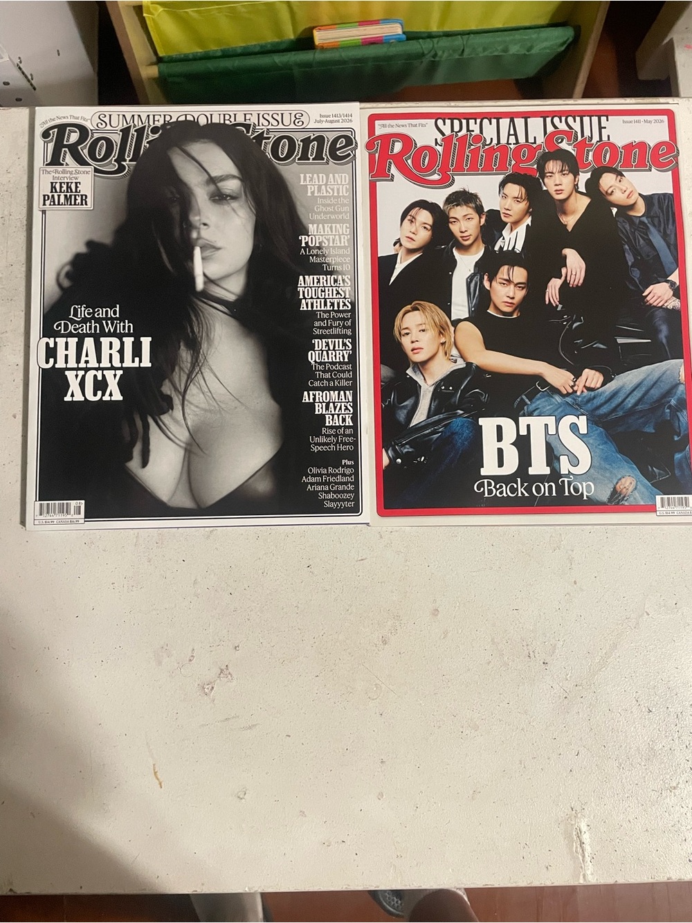 The rolling stone magazine lot